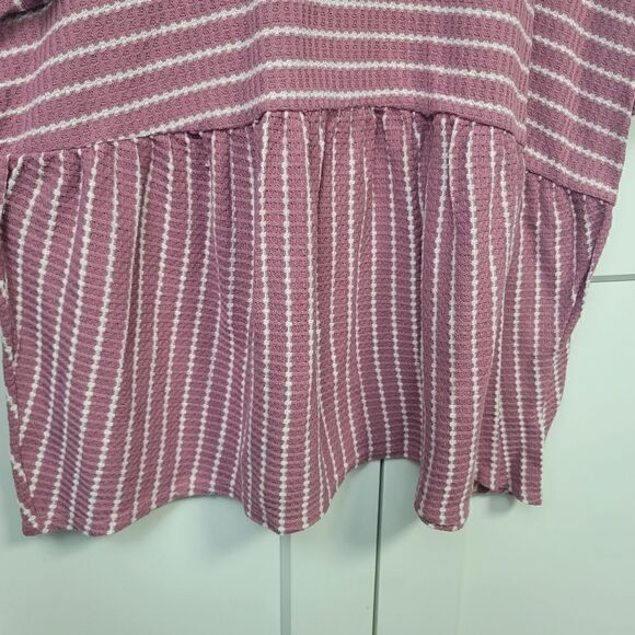 Lane Bryant plus size hooded baby doll top, 26/28 - Picture 6 of 7